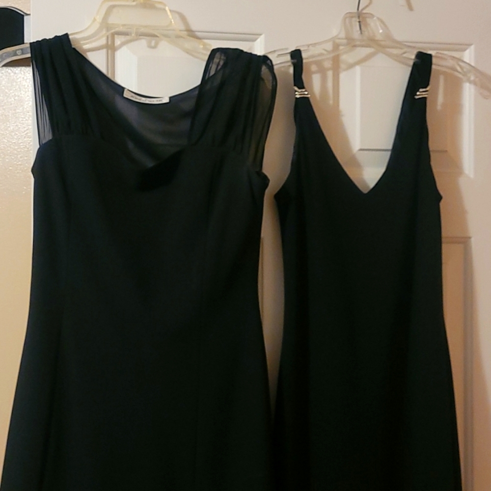 2 ladies evening dresses by Jones Ware